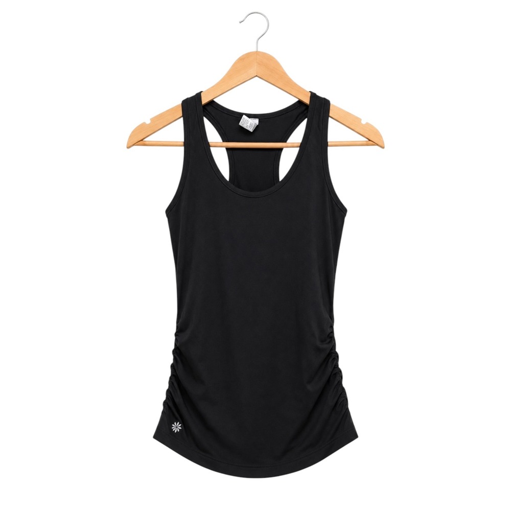 Athleta Speedlight Seamless Tank Racerback Ruched Top Women's XS Athletic Yoga